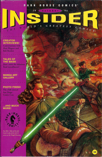 Cover for Dark Horse Insider (Dark Horse, 1992 series) #34