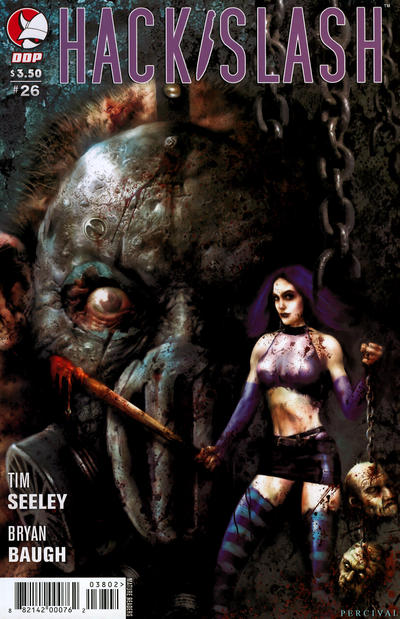 Cover for Hack/Slash: The Series (Devil's Due Publishing, 2007 series) #26 [Cover B Nick Percival]