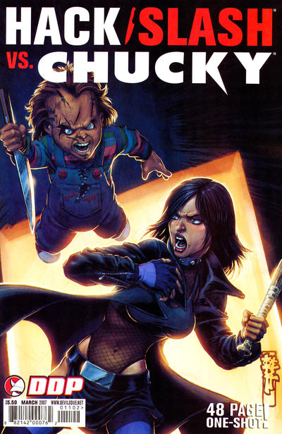 Cover for Hack/Slash vs. Chucky (Devil's Due Publishing, 2007 series) [Cover B]