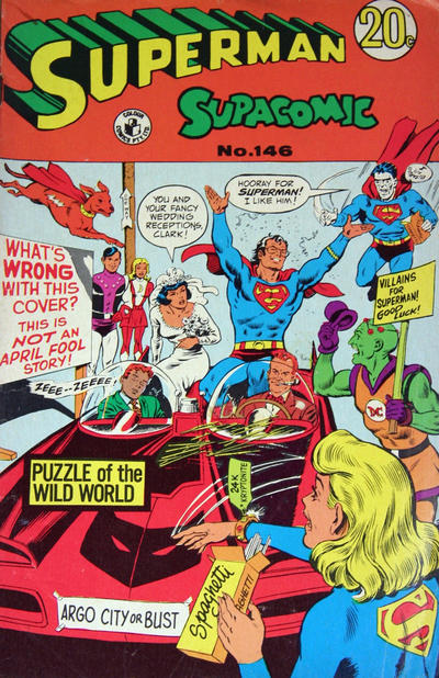 Cover for Superman Supacomic (K. G. Murray, 1959 series) #146