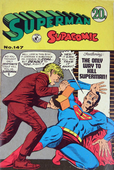 Cover for Superman Supacomic (K. G. Murray, 1959 series) #147
