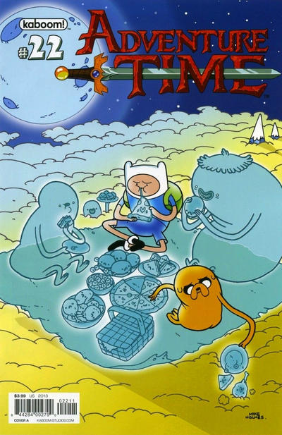 Cover for Adventure Time (Boom! Studios, 2012 series) #22 [Cover A - Mike Holmes]