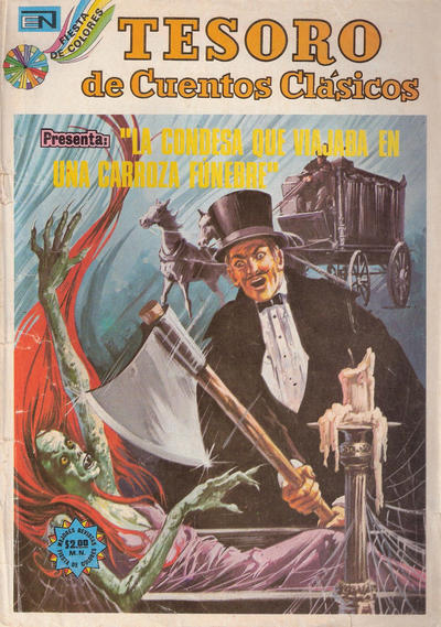 Cover for Tesoro de Cuentos Clásicos (Editorial Novaro, 1957 series) #211