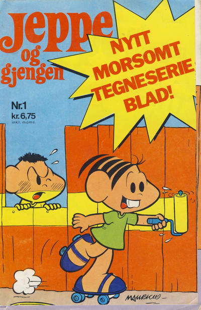Cover for Jeppe og gjengen (Hjemmet / Egmont, 1977 series) #1