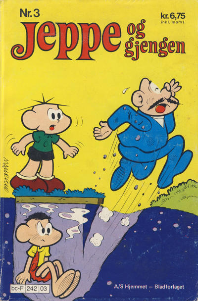 Cover for Jeppe og gjengen (Hjemmet / Egmont, 1977 series) #3