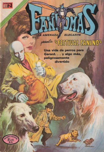 Cover for Fantomas (Editorial Novaro, 1969 series) #141