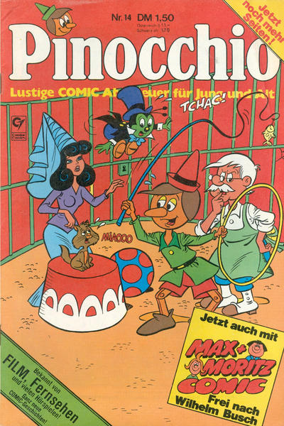 Cover for Pinocchio (Condor, 1977 series) #14
