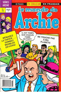 Cover Thumbnail for Le Monde de Archie (Editions Héritage, 1981 series) #73