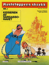 Cover Thumbnail for Mastetoppens skrekk (Hjemmet / Egmont, 1985 series) #1 - Keiseren av Sargassohavet