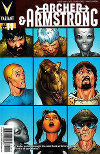 Cover Thumbnail for Archer and Armstrong (Valiant Entertainment, 2012 series) #11 [Cover A - Pere Pérez]