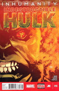 Cover for Indestructible Hulk (Marvel, 2013 series) #16