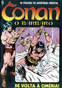 Cover Thumbnail for Conan, o Bárbaro (Editora Abril, 1992 series) #9