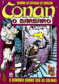 Cover Thumbnail for Conan, o Bárbaro (Editora Abril, 1992 series) #7
