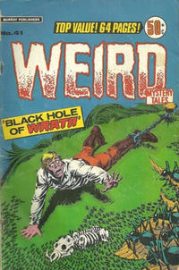 Cover Thumbnail for Weird Mystery Tales (K. G. Murray, 1972 series) #41
