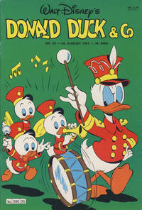 Cover for Donald Duck & Co (Hjemmet / Egmont, 1948 series) #35/1981