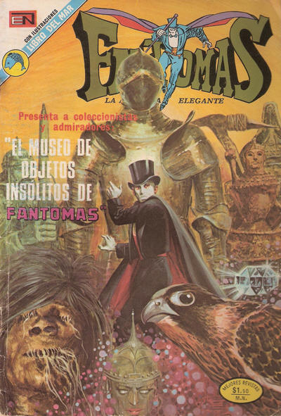 Cover for Fantomas (Editorial Novaro, 1969 series) #129