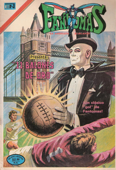 Cover for Fantomas (Editorial Novaro, 1969 series) #174