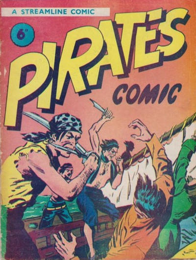 Cover for Pirates Comics (Streamline, 1950 series) #1