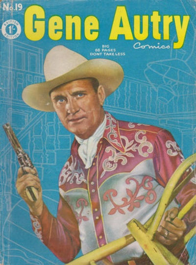 Cover for Gene Autry Comics (Thorpe & Porter, 1953 series) #19