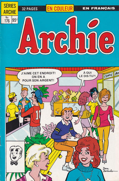 Cover for Archie (Editions Héritage, 1971 series) #176