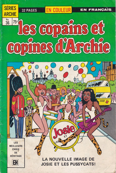 Cover for Les Copains et Copines d'Archie (Editions Héritage, 1979 series) #36