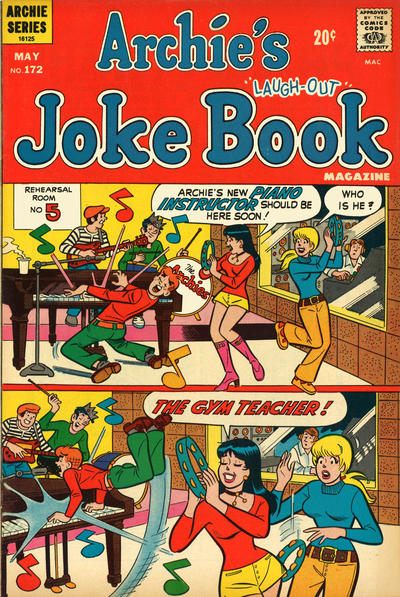Cover for Archie's Joke Book Magazine (Archie, 1953 series) #172