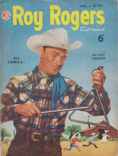 Cover for Roy Rogers Comics (World Distributors, 1951 series) #33