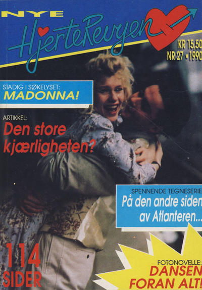 Cover for Hjerterevyen (Serieforlaget / Se-Bladene / Stabenfeldt, 1960 series) #27/1990