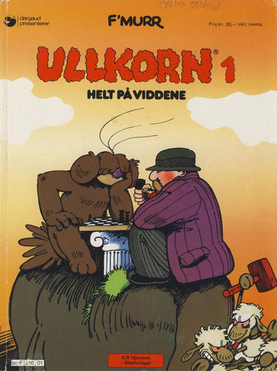Cover for Ullkorn (Hjemmet / Egmont, 1984 series) #1 - Helt på viddene