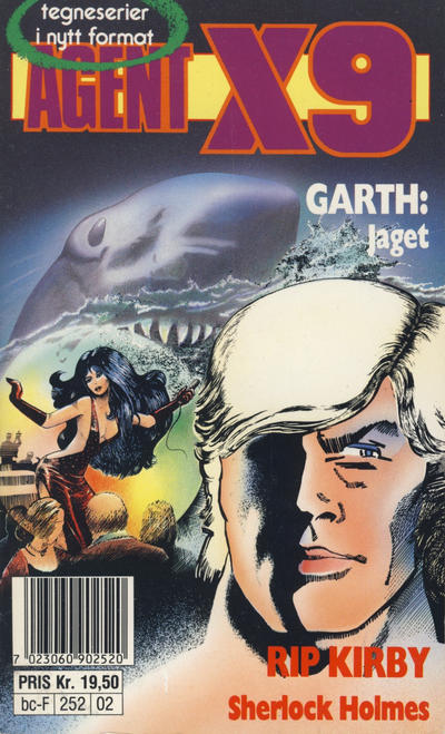 Cover for Agent X9-pocket (Semic, 1990 series) #2