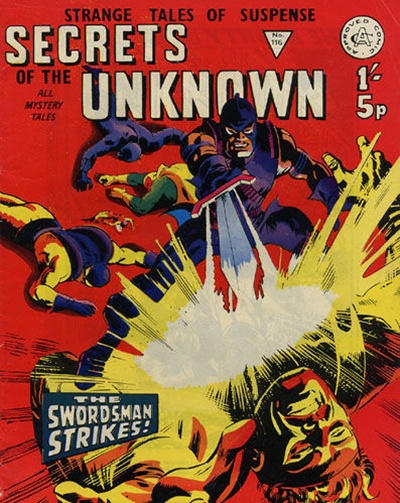 Cover for Secrets of the Unknown (Alan Class, 1962 series) #116