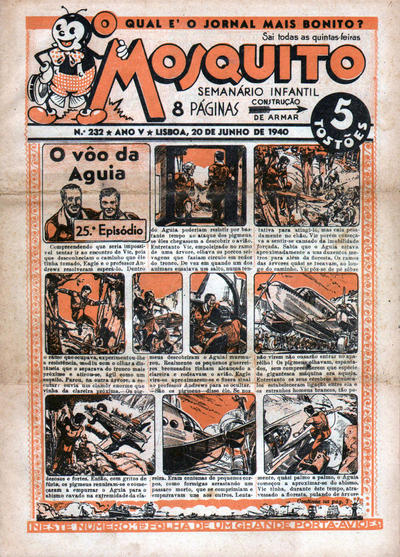 Cover for O Mosquito [Série 1] (Edições O Mosquito, Lda, 1936 series) #232
