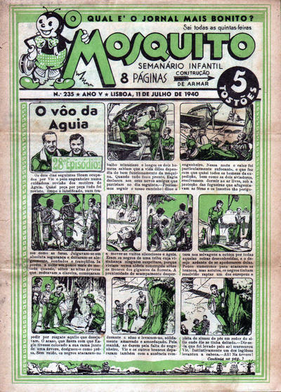Cover for O Mosquito [Série 1] (Edições O Mosquito, Lda, 1936 series) #235