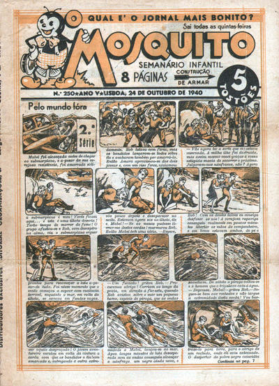 Cover for O Mosquito [Série 1] (Edições O Mosquito, Lda, 1936 series) #250
