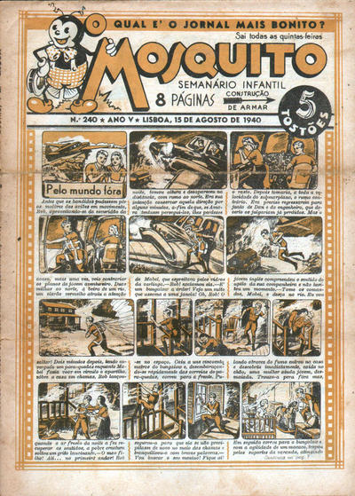 Cover for O Mosquito [Série 1] (Edições O Mosquito, Lda, 1936 series) #240