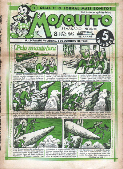 Cover for O Mosquito [Série 1] (Edições O Mosquito, Lda, 1936 series) #247