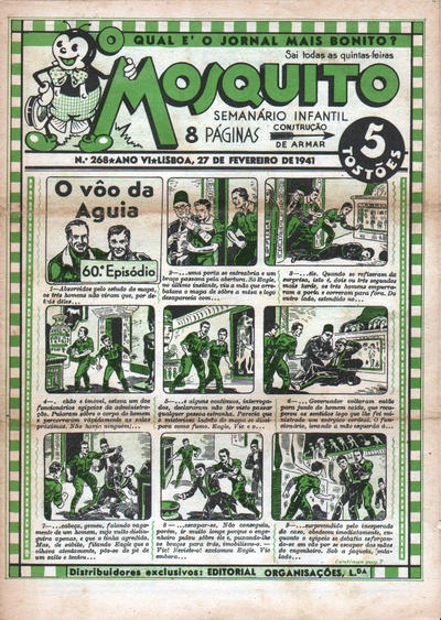 Cover for O Mosquito [Série 1] (Edições O Mosquito, Lda, 1936 series) #268
