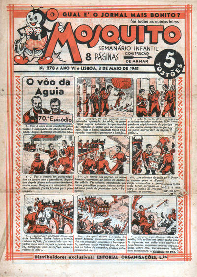 Cover for O Mosquito [Série 1] (Edições O Mosquito, Lda, 1936 series) #278