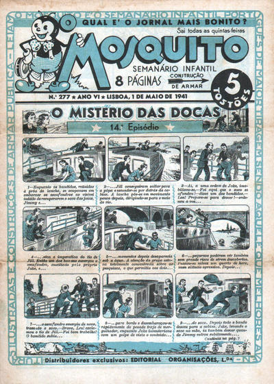 Cover for O Mosquito [Série 1] (Edições O Mosquito, Lda, 1936 series) #277