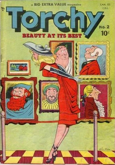 Cover for Torchy (Bell Features, 1949 series) #2