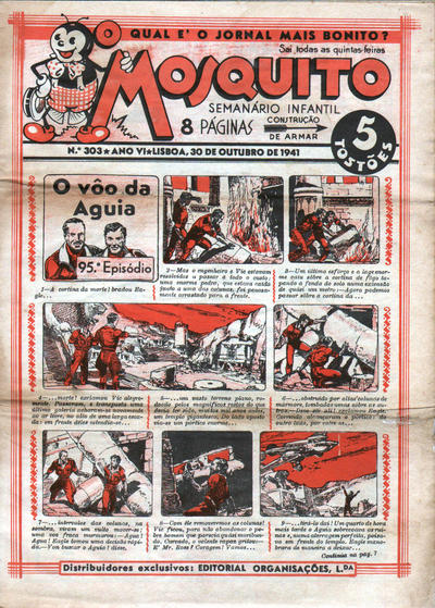 Cover for O Mosquito [Série 1] (Edições O Mosquito, Lda, 1936 series) #303