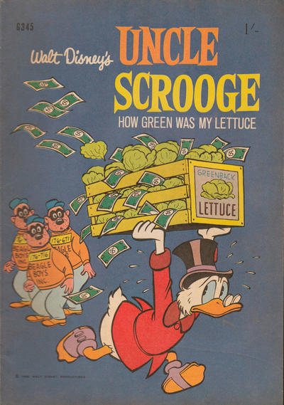 Cover for Walt Disney's Giant Comics (W. G. Publications; Wogan Publications, 1951 series) #345
