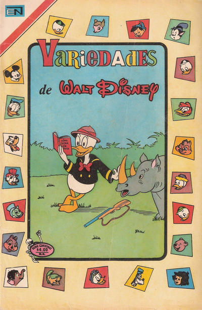 Cover for Variedades de Walt Disney - Serie Avestruz (Editorial Novaro, 1975 series) #17