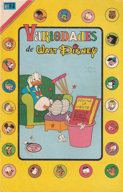 Cover for Variedades de Walt Disney - Serie Avestruz (Editorial Novaro, 1975 series) #20