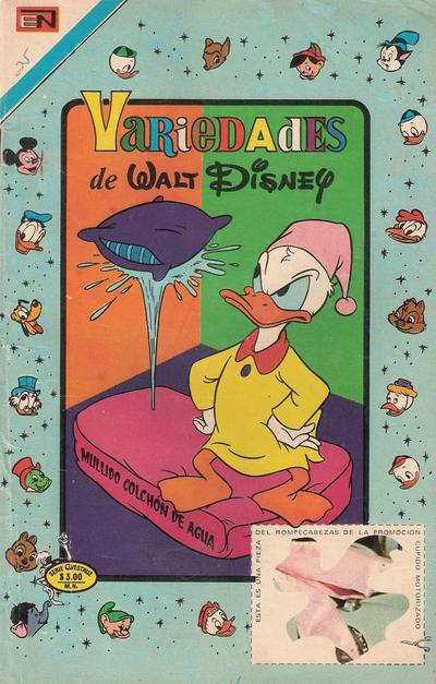 Cover for Variedades de Walt Disney - Serie Avestruz (Editorial Novaro, 1975 series) #6