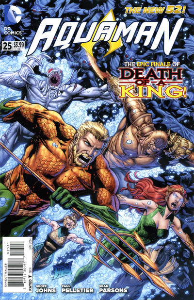 Cover for Aquaman (DC, 2011 series) #25