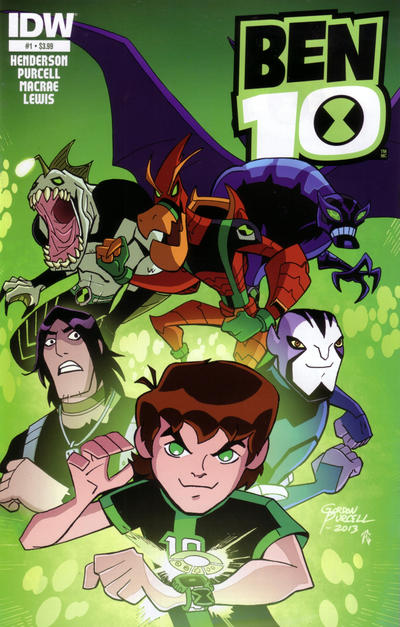 Cover for Ben 10 (IDW, 2013 series) #1
