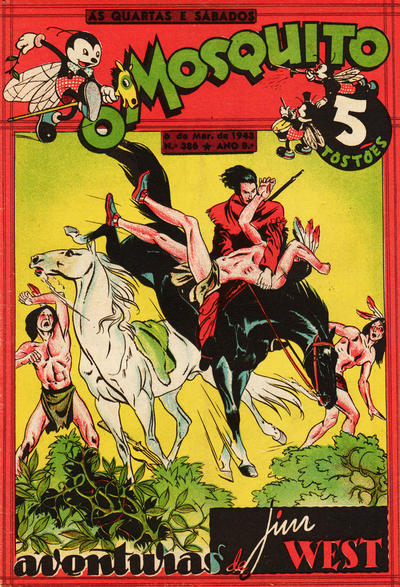Cover for O Mosquito [Série 1] (Edições O Mosquito, Lda, 1936 series) #386
