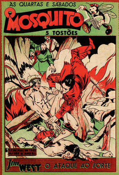 Cover for O Mosquito [Série 1] (Edições O Mosquito, Lda, 1936 series) #389