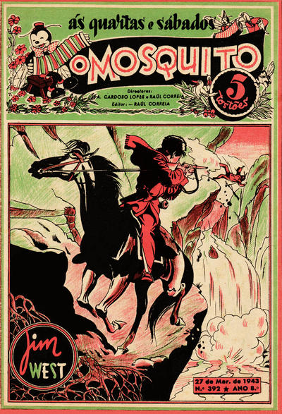 Cover for O Mosquito [Série 1] (Edições O Mosquito, Lda, 1936 series) #392